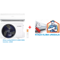 Klima uređaj BOSCH CL2000 35WE, Inverter, 3,5kW, SA MONTAŽOM